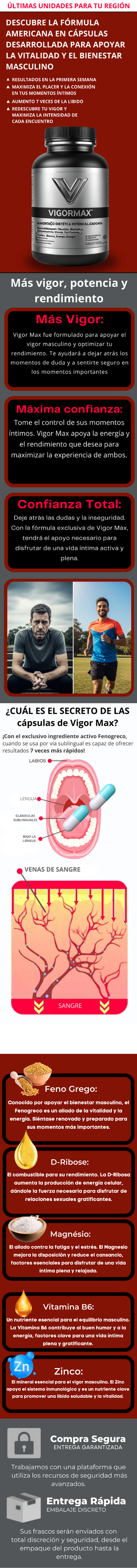 Vigor Max Suplemento